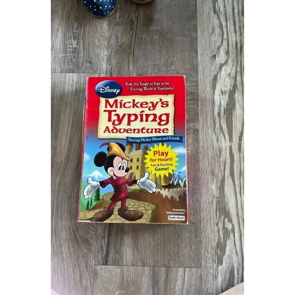 Disney mickeys typing adventure